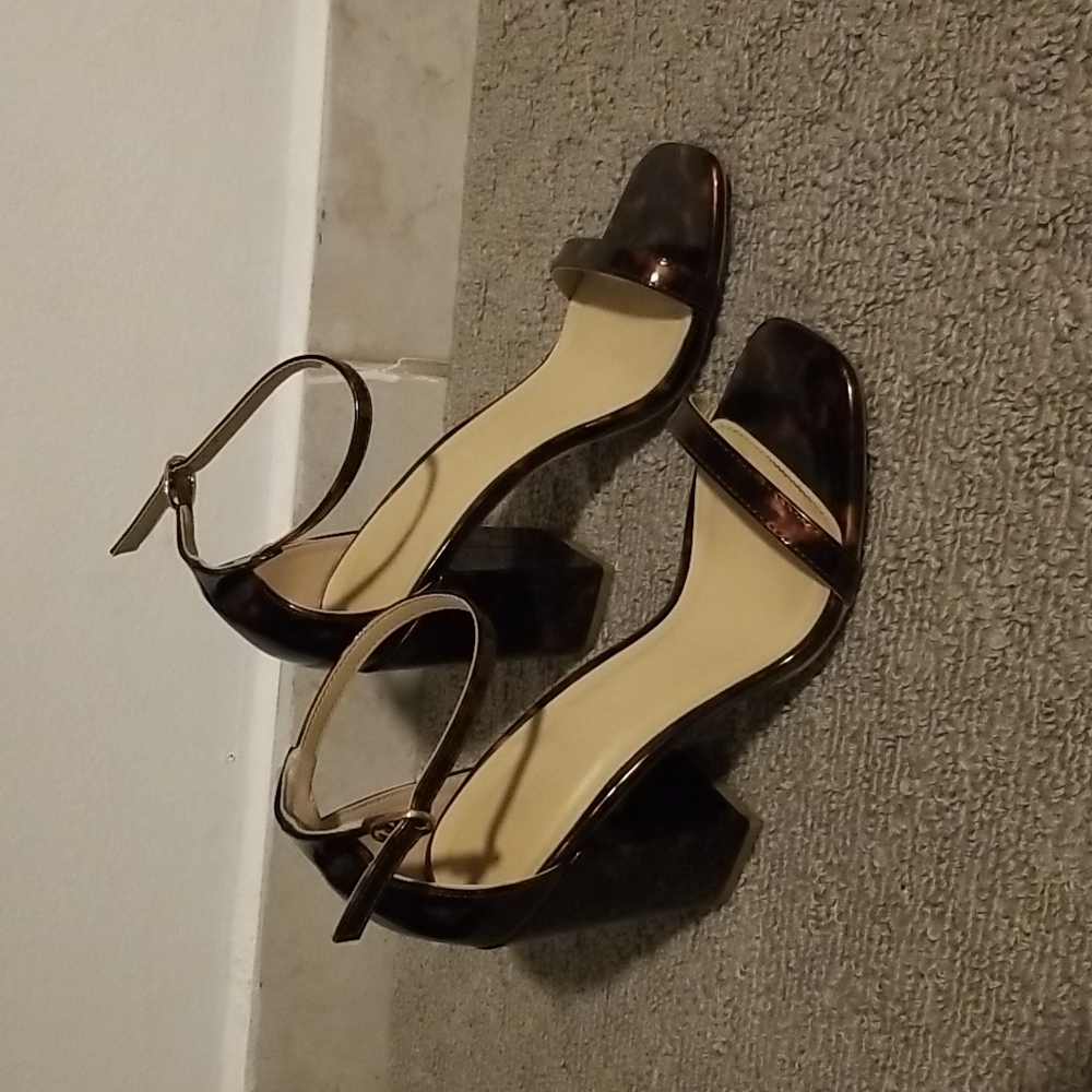 Tortoise heels.